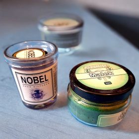 شمع معطر شیشه ای ( بسته ۲ عددی )